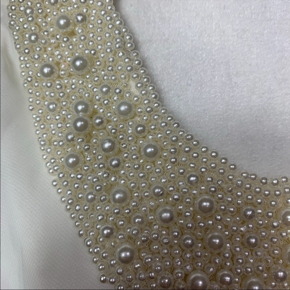 Nwt Maurice’s Pearl Embellished Collar Sleeveless Tank Top - Picture 3 of 8